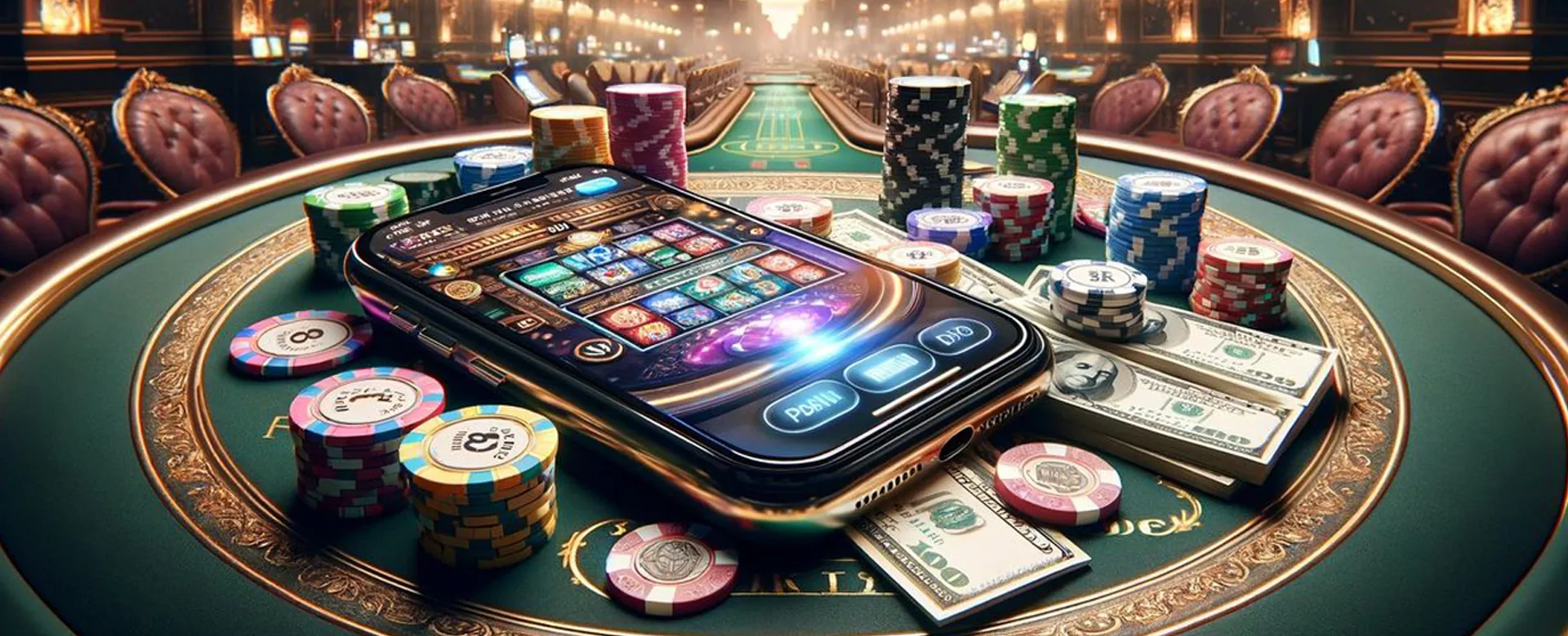 nn777 mobile app interface on a smartphone, showing casino games and sports betting
